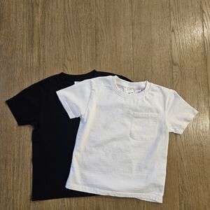 Not For SALE. Zara Kids Black and White Minimalistic Short Sleeve 100% Cotton